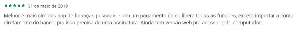 Avaliação do app de finanças CoinKeeper