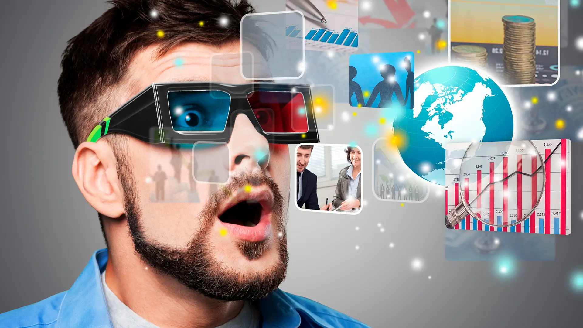 Imagem artística e moderna representando a segurança digital