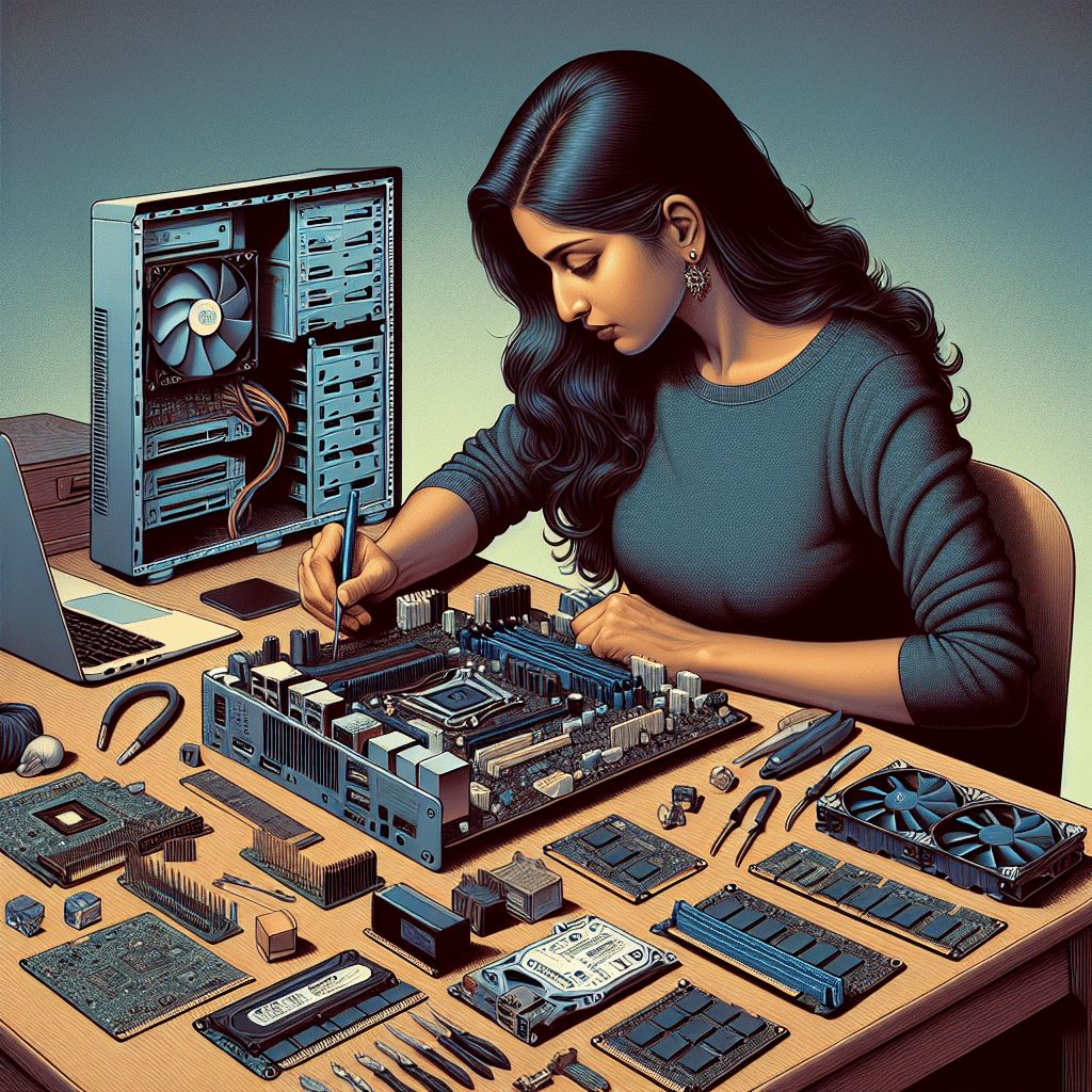 Desvendando o Hardware: A Arte da Montagem e Manutenção de Computadores