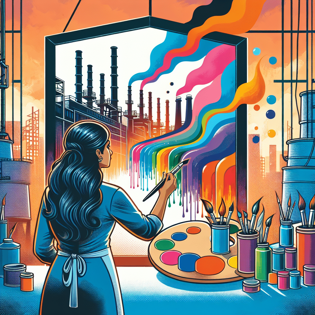 Paleta de Possibilidades: O Artista das Cores na Indústria