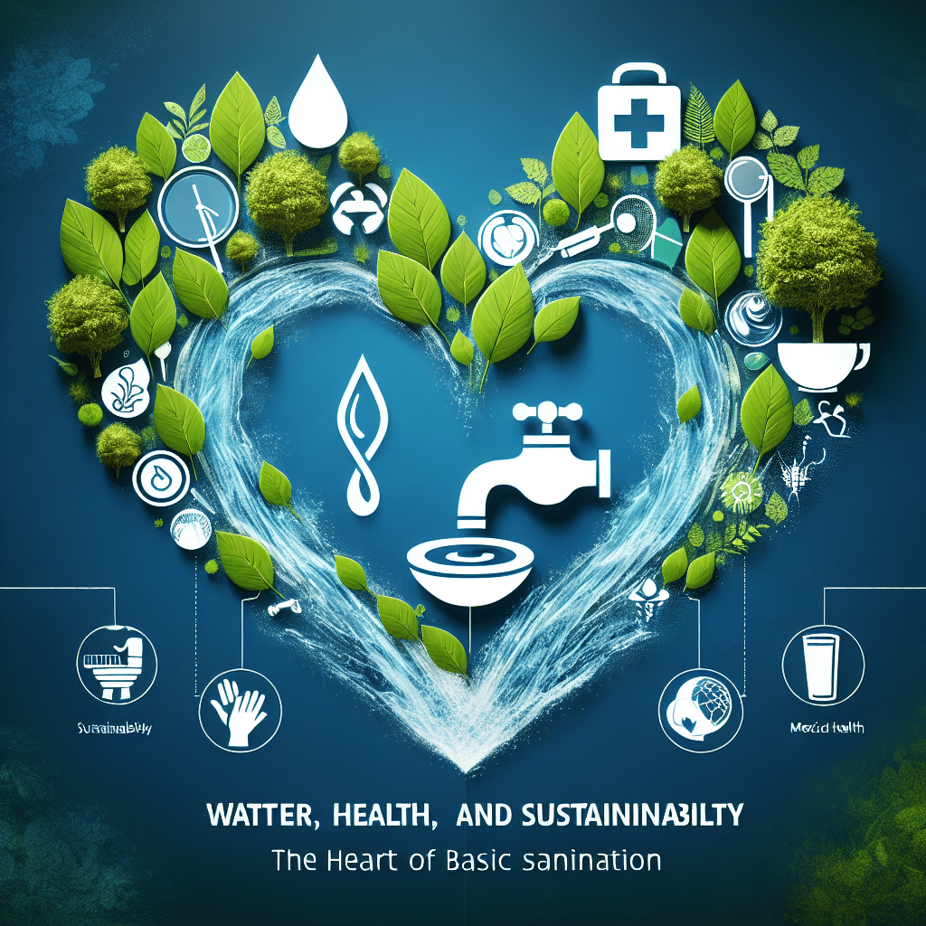 Água, Saúde e Sustentabilidade: O Coração do Saneamento Básico
