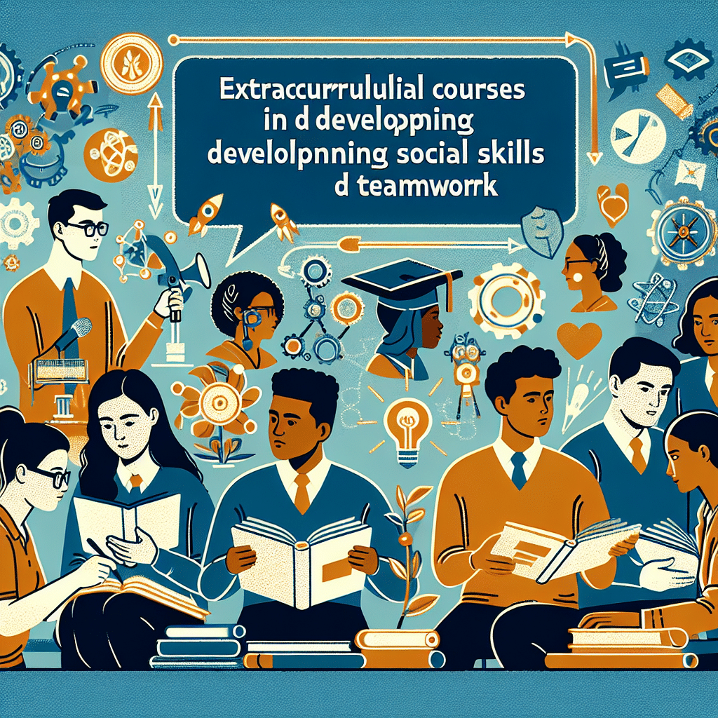 O impacto dos cursos extracurriculares em habilidades sociais e trabalho em equipe