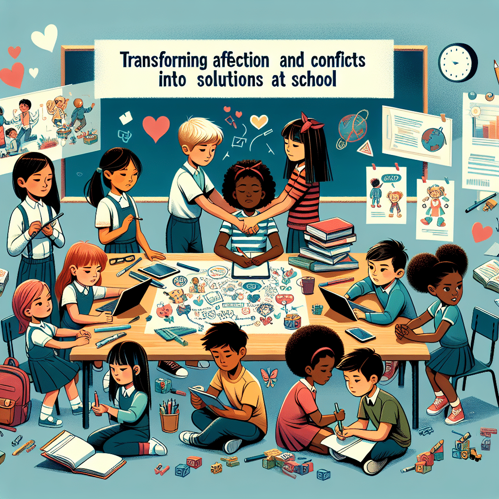 Entre Abraços e Desafios: Transformando Afetividade e Conflitos em Soluções na Escola