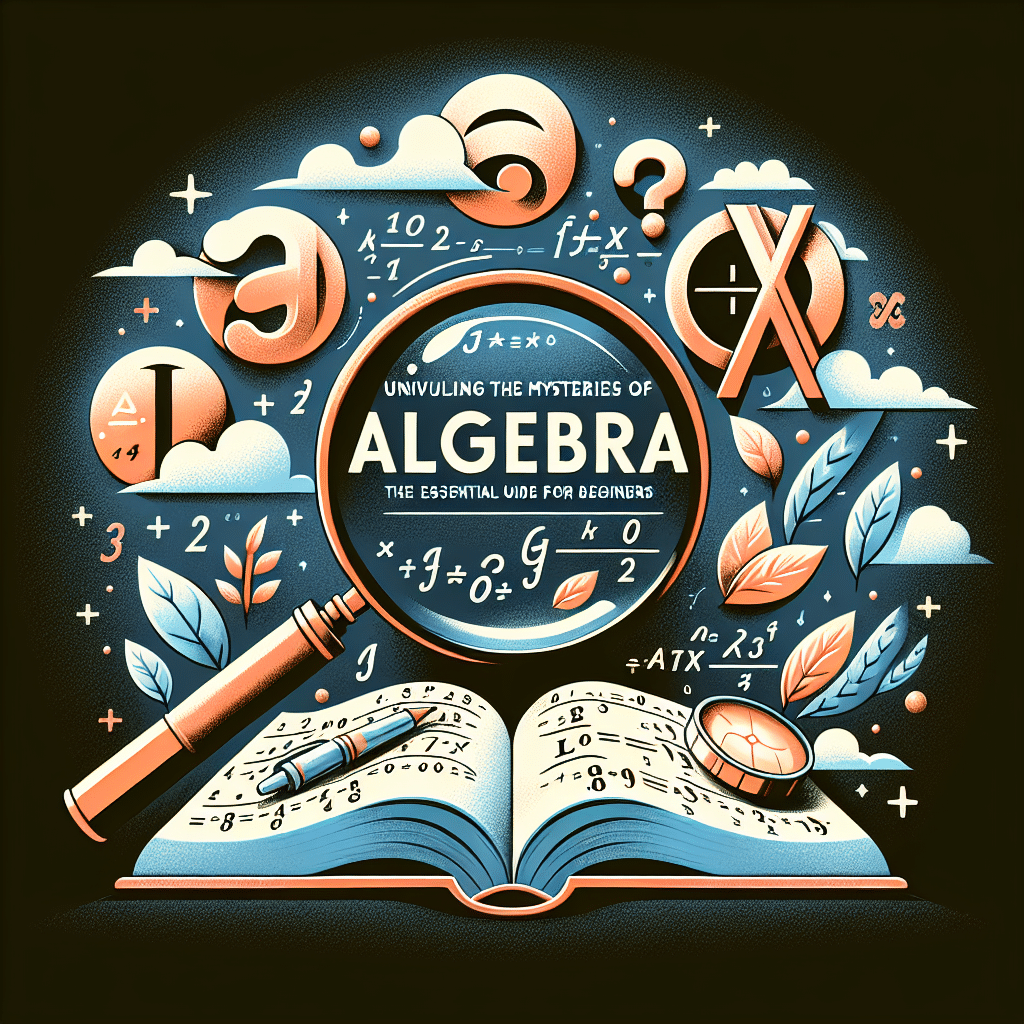 Desvendando os Mistérios da Álgebra: O Guia Essencial para Iniciantes