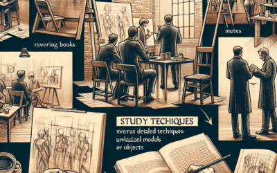 Técnicas de estudo dos profissionais: Insights de melhores artistas